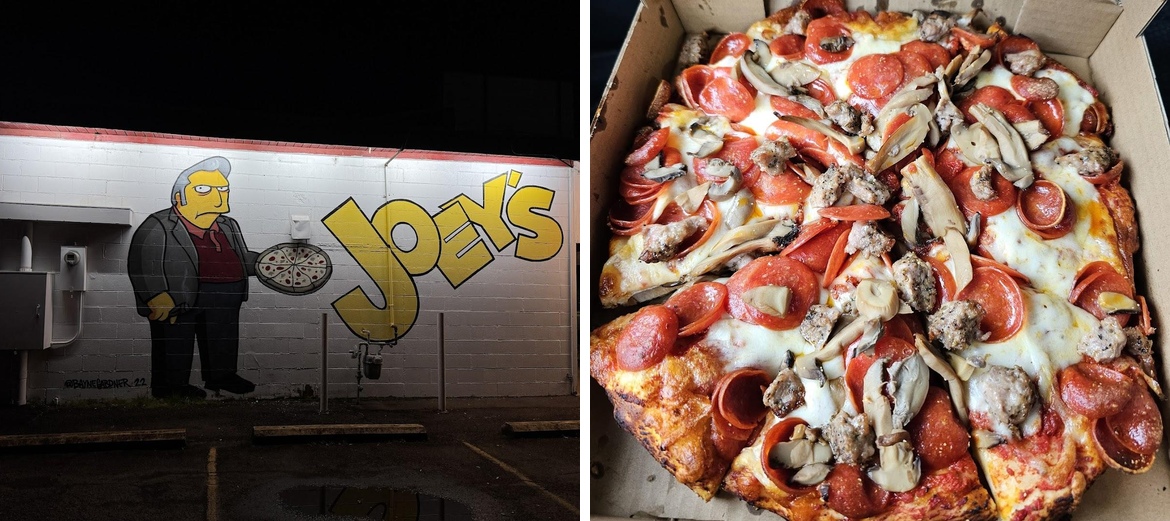 Joey's Pizza Menu